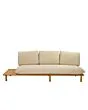 Apple Bee | Loungebank Sling 3-zits Rechts | Ecru