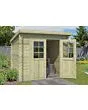 Outdoor Life Products | Tuinhuis Indi 230 x 230 | Olijfgroen Geïmpregneerd
