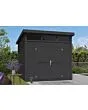 Outdoor Life Products | Tuinhuis Kibo 3 - 250 x 250 | Gecoat | Carbon Grey