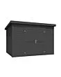 Outdoor Life Products | Tuinhuis Lotta 300 x 250 | Gecoat | Carbon Grey