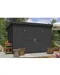 Outdoor Life Products | Tuinhuis Lotta 300 x 250 | Gecoat | Carbon Grey