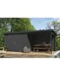 Outdoor Life Products | Tuinhuis Kjeld 550 x 250 | Gecoat | Carbon Grey