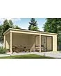 Outdoor Life Products | Tuinhuis Julia 295 x 295 met Aanbouw