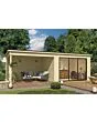 Outdoor Life Products | Tuinhuis Pernilla 385 x 295 met Aanbouw