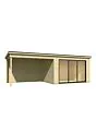 Outdoor Life Products | Tuinhuis Pernilla 385 x 295 met Aanbouw