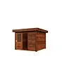 Lugarde Select Modern | Tuinhuis Groningen 300 x 300 | Bruin Geolied