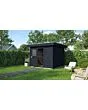 Lugarde Select Modern | Tuinhuis Groningen 300 x 300 | Zwart Geolied