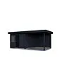 Lugarde Select Modern | Tuinhuis Nunspeet met Veranda Rechts 300 + 300 x 300 | Zwart Geolied