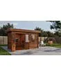 Lugarde Select Modern | Tuinhuis Gorssel 388 x 200 | Bruin Geolied
