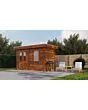 Lugarde Select Modern | Tuinhuis Gorssel 388 x 200 | Bruin Geolied