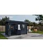 Lugarde Select Modern | Tuinhuis Gorssel 388 x 200 | Zwart Geolied