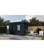 Lugarde Select Modern | Tuinhuis Gorssel 388 x 200 | Zwart Geolied
