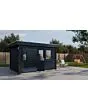 Lugarde Select Modern | Tuinhuis Bodegraven 388 x 300 | Zwart Geolied