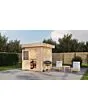 Lugarde Select Modern | Tuinhuis Den Haag 200 x 200 | Onbehandeld