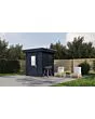 Lugarde Select Modern | Tuinhuis Den Haag 200 x 200 | Zwart Geolied