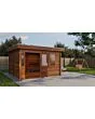 Lugarde Select Modern | Tuinhuis Rotterdam 388 x 388 | Bruin Geolied