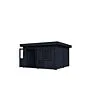 Lugarde Select Modern | Tuinhuis Rotterdam 388 x 388 | Zwart Geolied
