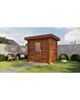 Lugarde Select Modern | Tuinhuis Aalsmeer 250 x 200 | Bruin Geolied