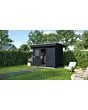 Lugarde Select Modern | Tuinhuis Hoeven 300 x 200 | Zwart Geolied