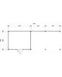 Lugarde Select Modern | Tuinhuis Apeldoorn met Veranda Rechts 300 + 400 x 250 | Zwart Geolied