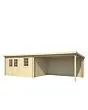 Outdoor Life Products | Tuinhuis met Overkapping Aida 760 x 275