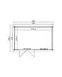 Outdoor Life Products | Tuinhuis Amira 380 x 230