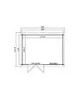 Outdoor Life Products | Tuinhuis Amira 380 x 275