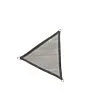 Platinum | Coolfit Schaduwdoek Driehoek 360 x 360 x 360 cm | Antraciet