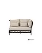 Apple Bee | Loungebank Pure 2-zits Links | Black Grey