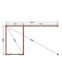 Fonteyn | Tuinhuis met Overkapping Traditioneel 5500 x 3300 | Onbehandelde Douglas Wanden