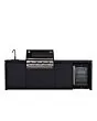 Beefeater | Buitenkeuken module Cabinex voor Signature 4-burner Standard Pack c/w 3000E Series BBQ & Cabinex Fridge