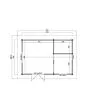 Outdoor Life Products | Tuinhuis Caroline 390 x 575 | 4 Kleuren