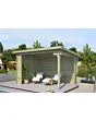 Outdoor Life Products | Overkapping Lara 380 x 275 | Geïmpregneerd | Olijfgroen
