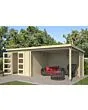 Outdoor Life Products | Tuinhuis met Overkapping Manuel 600 x 275
