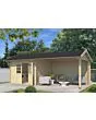 Outdoor Life Products | Tuinhuis met Overkapping Maribel 680 x 300