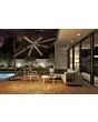 Platinum | Zweefparasol Challenger T² Glow 300 x 300 cm | Antraciet