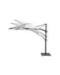Platinum | Zweefparasol Challenger T² Ø350 cm | Wit