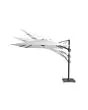 Platinum | Zweefparasol Challenger T² Premium Ø350 cm | Manhattan
