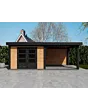 Fonteyn | Tuinhuis Coco met Overkapping 600 x 250 Exclusief