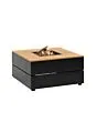 Cosi | Vuurhaard Cosipure 100 | Black Frame | Teak Top