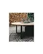 Cosi | Cosiloft 120 Round | Black Frame | Teak Top