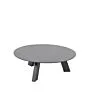 4 Seasons Outdoor | Koffietafel Cosmic met HPL Tafelblad Ø 78 x 25(h) cm | Slate Anthracite