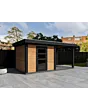 Fonteyn | Tuinhuis Demi met Overkapping 500 x 250 Exclusief