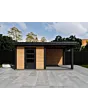 Fonteyn | Tuinhuis Demi met Overkapping 500 x 250 Exclusief