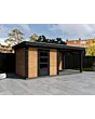 Fonteyn | Tuinhuis Demi met Overkapping 550 x 250 Exclusief