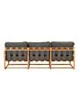 Apple Bee | Loungebank 3-zits Dolce | Grey