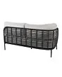 4 Seasons Outdoor | Loungebank Fabrice 2-zits Rechts