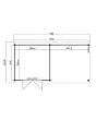 Outdoor Life Products | Tuinhuis met Overkapping Fraya 570 x 275