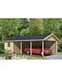 Tuindeco | Ever Garage/Carport | Onbehandeld