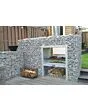 Gardeco | Doorkijkhaard Classic 130cm. Incl. Stenen
